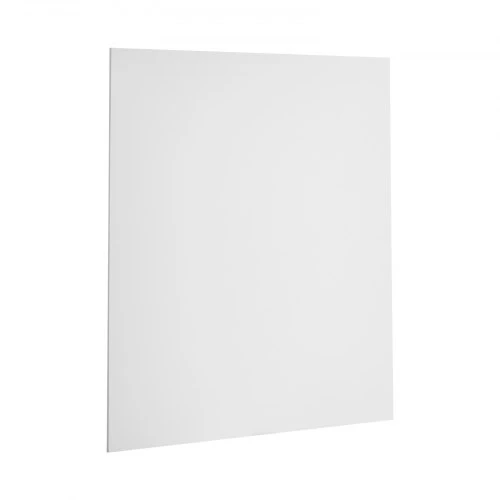 VEVOR Pakabinamų lubų plokštės BS-2424, 605 x 605 mm, baltos, PVC, 12 vnt.