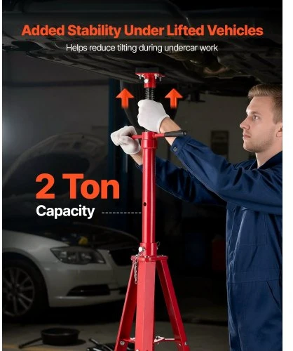 VEVOR Pakeliamas trikojis atraminis stovas XTH-001, iki 2 t, 120-215 cm