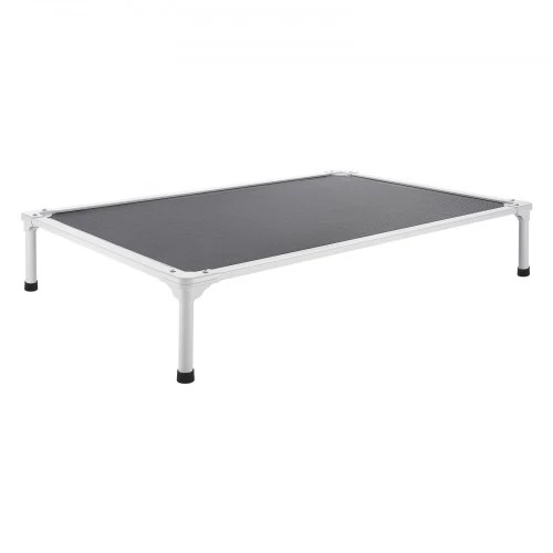 VEVOR Pakelta lova šunims, XL, pilka, 125 x 83 x 23 cm