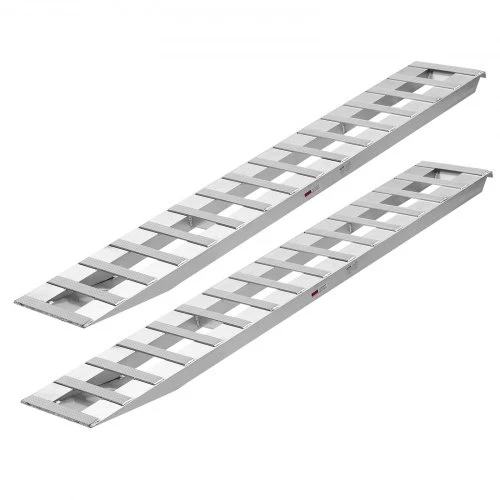 VEVOR Pakrovimo rampos, 2 vnt., aliuminio lydinys, 240 x 38 cm, iki 2721,6kg