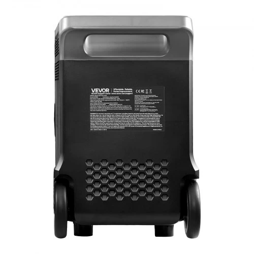 VEVOR Papildoma baterija nešiojamai elektros stočiai QX3600, 3840 Wh, juoda / pilka, 61 x 29 x 46 cm