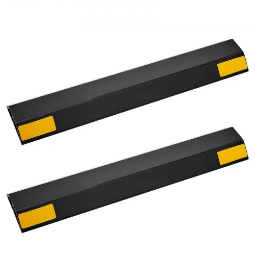 VEVOR Parkavimo ribotuvas TS554, 2 vnt., PP, 45 x 9 x 3 cm