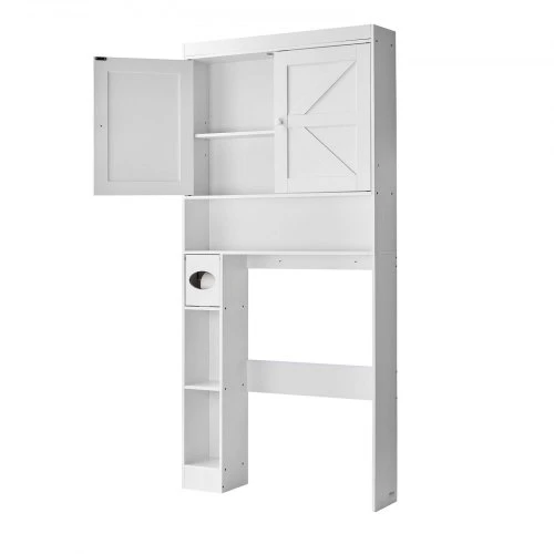 VEVOR Pastatoma spintelė virš tualeto KLBC-02, balta, 171 cm