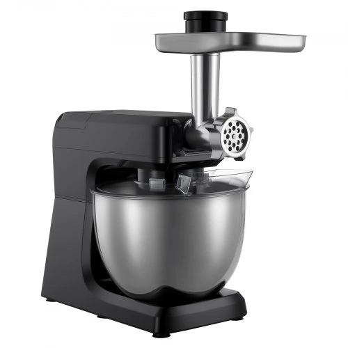 VEVOR Pastatomas maišytuvas SM-1511BM, 7,8 l, 1500 W, su 1,5 l maišytuvo indu, juodas