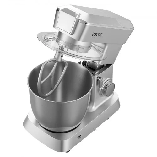 Koduva Pastatomas maišytuvas VEVOR SM-1532BM, 4,3 l, 1300 W, sidabrinis