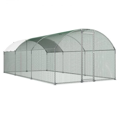 VEVOR Paukščių aptvaras YD362, su PE stogu, 3 x 6 x 2 m