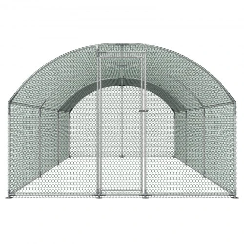 VEVOR Paukščių aptvaras YD362, su PE stogu, 3 x 6 x 2 m