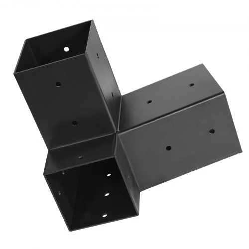 Koduva Pergolos laikiklių rinkinys VEVOR SSAC8, 8 vnt., anglinis plienas, 92 x 92 mm sijoms