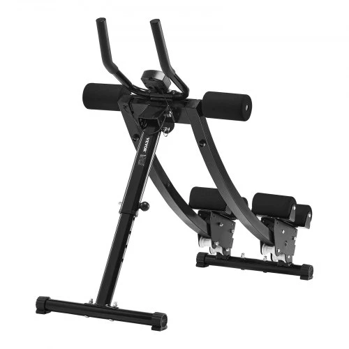 VEVOR Pilvo preso treniruoklis t700, sulankstomas, reguliuojamas, anglinis plienas, iki 200 kg