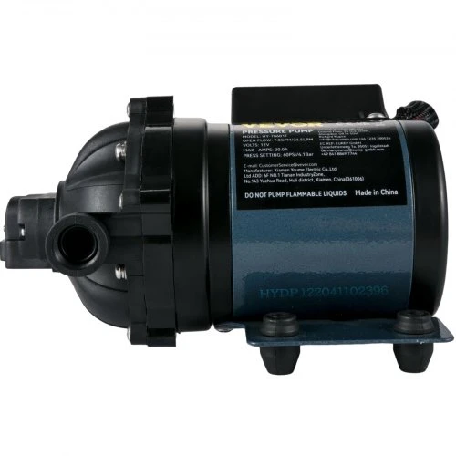 Koduva Plaunamojo vandens siurblys VEVOR, 12V DC, 26 l/min, 4 bar, 28 x 18,7 x 16 cm