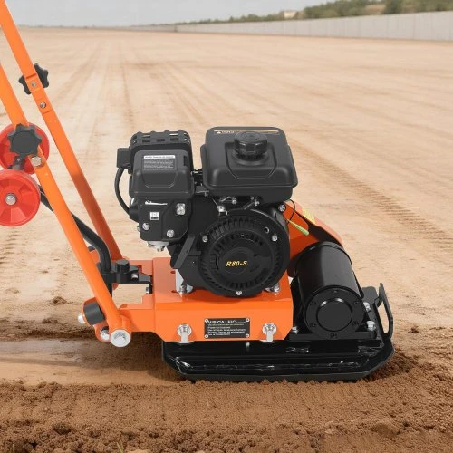 Koduva Plokštinė vibroplokštė VEVOR HZR40, 1,49 kW, 79 cc, juoda / oranžinė, 88 x 36 x 94 cm