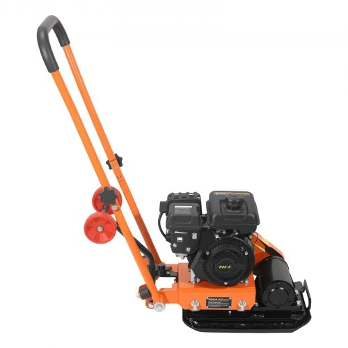 Koduva Plokštinė vibroplokštė VEVOR HZR40, 1,49 kW, 79 cc, juoda / oranžinė, 88 x 36 x 94 cm
