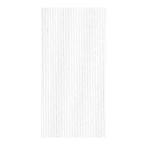 Koduva Polikarbonato stogo plokštės VEVOR, 12 vnt., 121 x 61 cm, 6 mm, baltai skaidrios