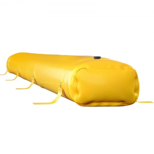 Koduva Potvynių barjeras VEVOR, PVC, geltonas, 7,32 m x 51 cm x 30,5 cm