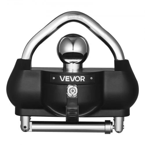 VEVOR Priekabos movos užraktas 11604, juodas, 46/50,8/58,7 mm movoms, su 3 raktais