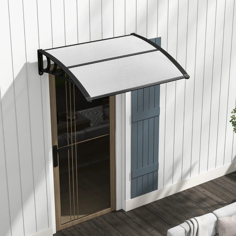Promotion Priešdurų stogelis 122x99 cm pilkas spalvos