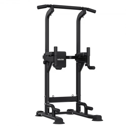 VEVOR Prisitraukimų stovas SJ80 su nugaros atrama, reguliuojamas aukštis 186-236 cm, iki 150 kg