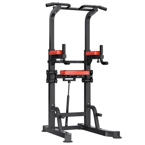 VEVOR Prisitraukimų stovas SJ82, iki 150 kg, reguliuojamas aukštis 185-220 cm