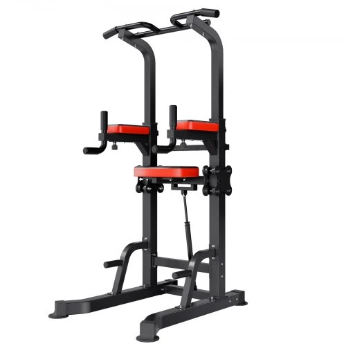 VEVOR Prisitraukimų stovas SJ82, iki 150 kg, reguliuojamas aukštis 185-220 cm