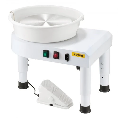 Koduva Puodžių ratas VEVOR, 28 cm, 350 W, baltas