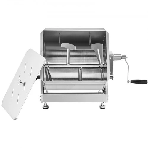 VEVOR Rankinė mėsos maišyklė BX-10T, nerūdijantis plienas, 10 l, 56 x 25,5 x 46,5 cm