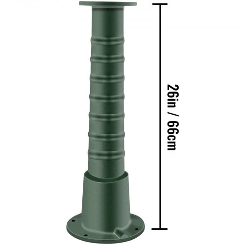 VEVOR Rankinio vandens siurblio stovas SYBJ-3882, ketaus, žalias, 23 x 23 x 66 cm
