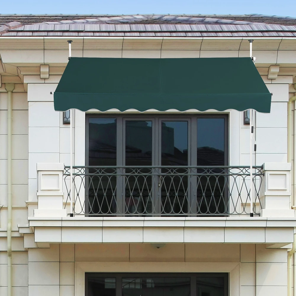 Promotion Rankinis ištraukiamas markizės 250cm žalia