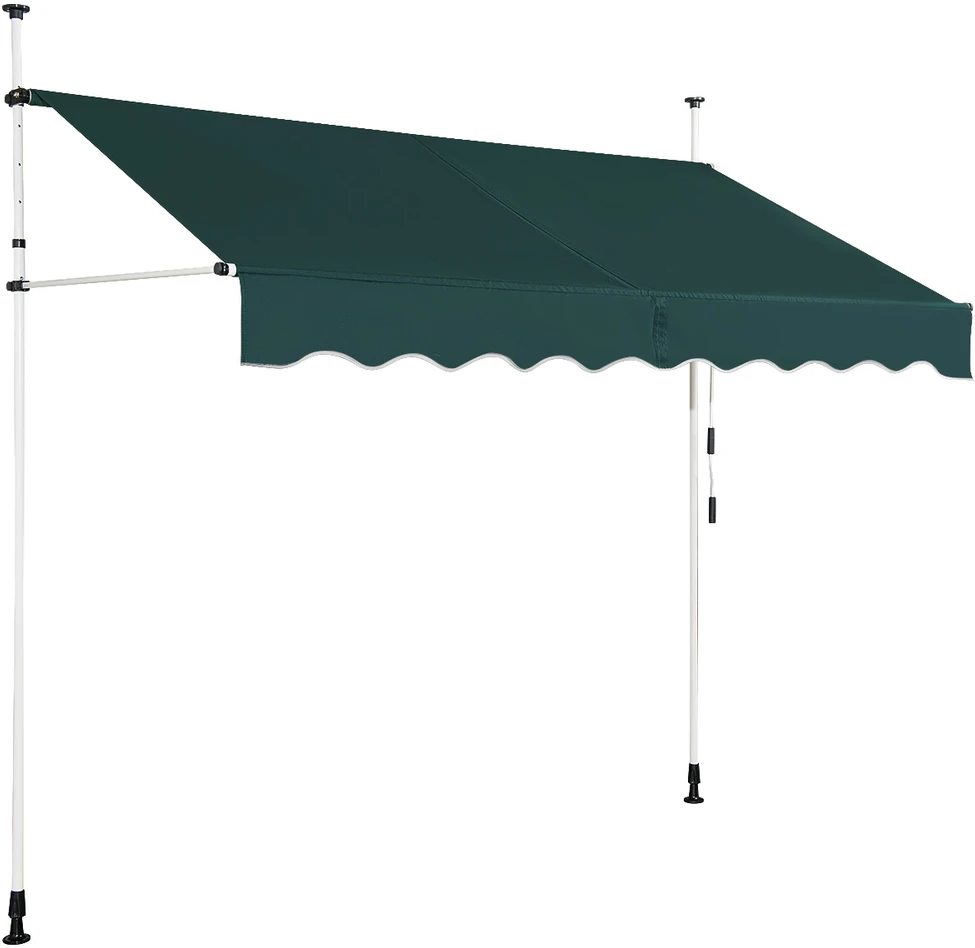 Promotion Rankinis ištraukiamas markizės 250cm žalia