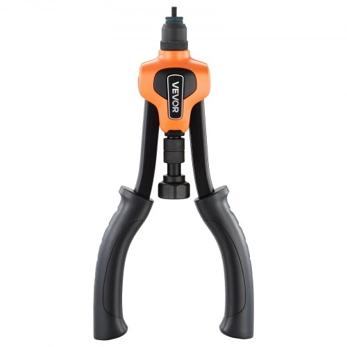 VEVOR Rankinis kniedveržlių įrankio rinkinys DY-8805, 340 mm, oranžinė / juoda, 77 dalių