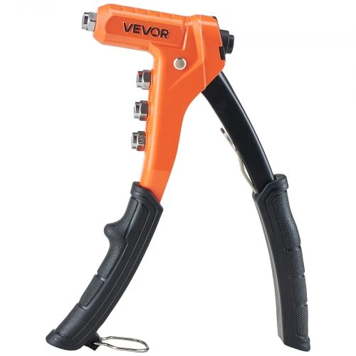 VEVOR Rankinis kniedveržlių įrankio rinkinys DY-607, 230 mm, oranžinis / juodas, 89 dalių