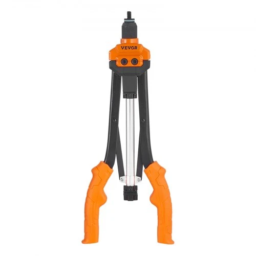 VEVOR Rankinis kniedžių veržlių įrankis DY-8807, 40,6 cm, su 13 antgalių ir 186 kniedžių veržlėmis