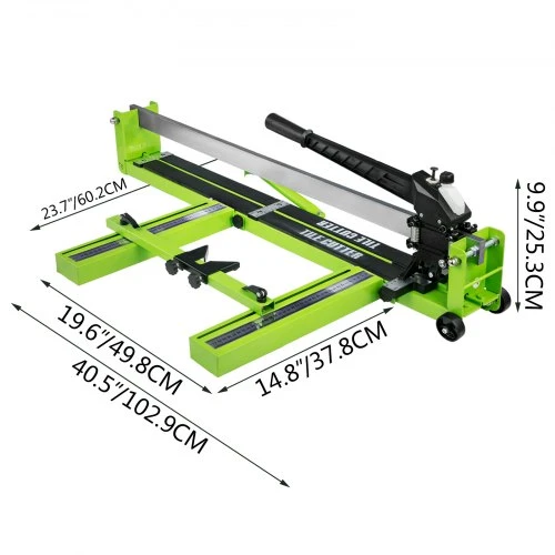 Koduva Rankinis plytelių pjaustytuvas VEVOR, plieno, 80 cm