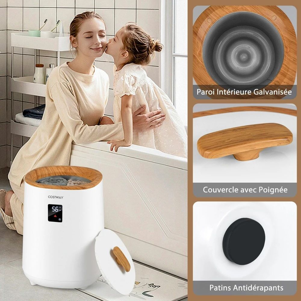 Promotion Rankšluosčių šildymo kibiras, 18 l, 380 W, baltas, 33 x 34 x 49 cm