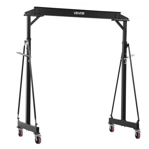 Koduva Reguliuojamas portalinis kranas VEVOR, plieno, keliamoji galia iki 1995,81 kg, aukštis 251-371 cm