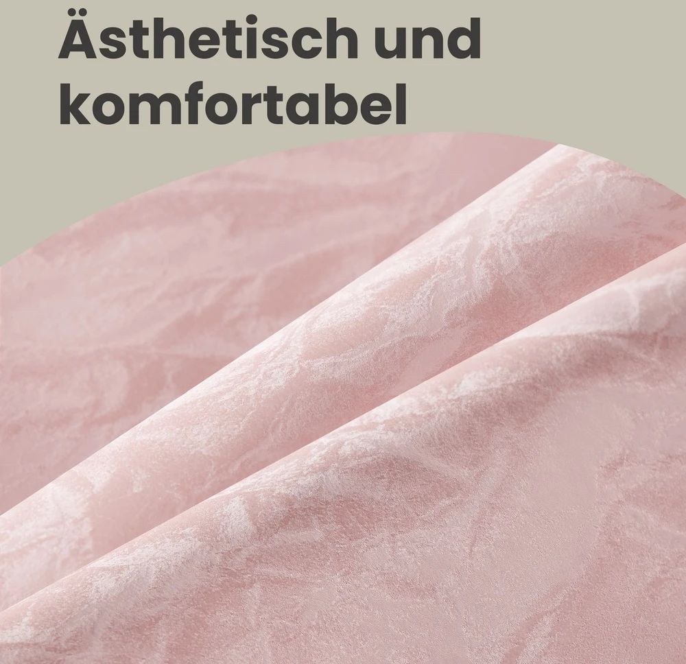 Koduva Reguliuojamo aukščio kėdutė iš PU, pastelės rožinė, 38 cm, 44–60 cm