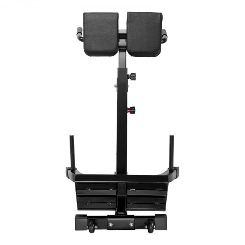 VEVOR Romėniškas suolas hiperextensions pratimams 5030, anglinis plienas, juoda/raudona, iki 158 kg