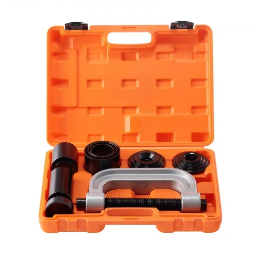 VEVOR Rutulinių šarnyrų preso rinkinys ZX-J003, 10 dalių, anglinis plienas, 36 x 28,5 x 7 cm