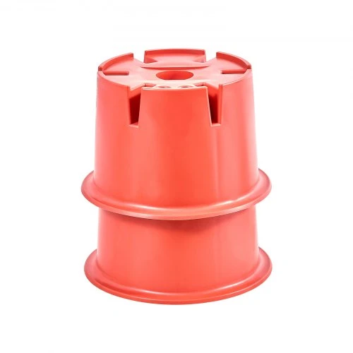 VEVOR RV išlyginimo atramų kaladėlių rinkinys, 8 vnt., PP, 20 cm, iki 907 kg