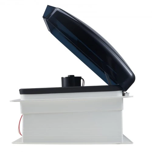 Koduva RV stogo ventiliatorius VEVOR HQS-36AY, 12 V, 22 W, su nuotoliniu valdymu, dūminis, 41 x 41 x 25 cm