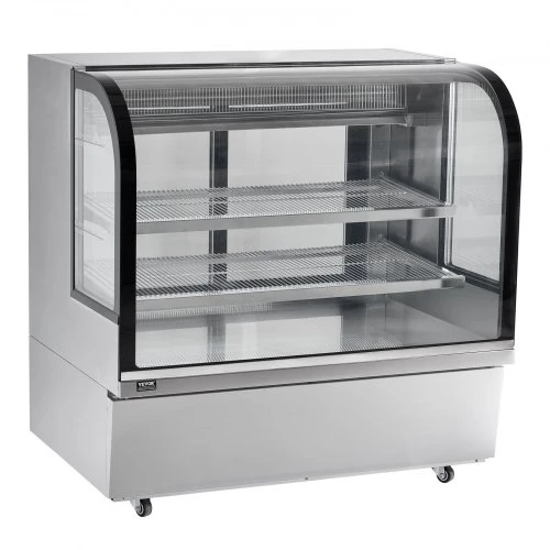 VEVOR Šaldoma vitrininė spinta GN-1200R2, 505 l, 2 aukštų, 120 x 82 x 120 cm