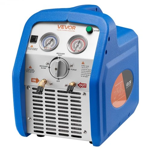 VEVOR Šaltnešio surinkimo aparatas RR500, 0,75 kW, 220-240 V, 50 Hz