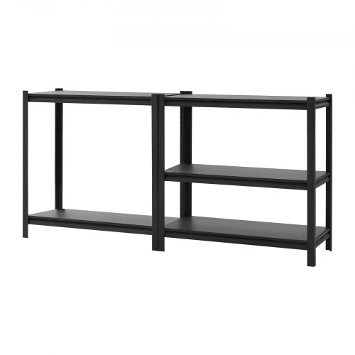 Koduva Sandėliavimo lentynos VEVOR, 5 aukštų, reguliuojamos, metalinės, iki 1360,8kg, 93 x 42 x 181 cm