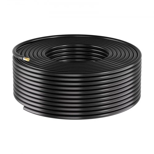 Koduva Saulės panelių ilginimo kabelis VEVOR, 30 m, 10 AWG (6 mm²), juodas + raudonas, 2 dalių rinkinys