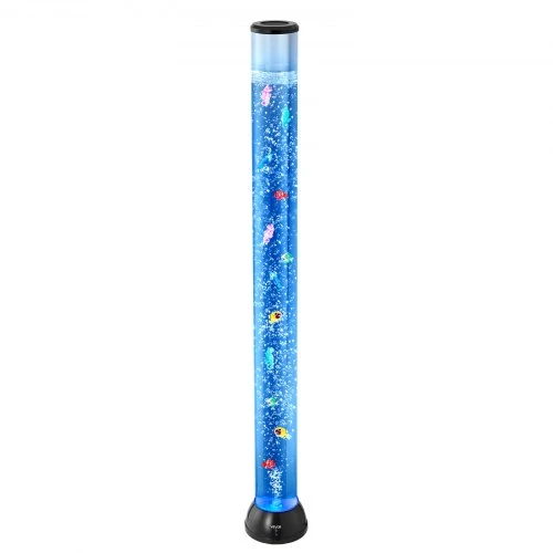 VEVOR Sensorinė burbulų vamzdžio lempa 8804B, 16 spalvų, 120 cm