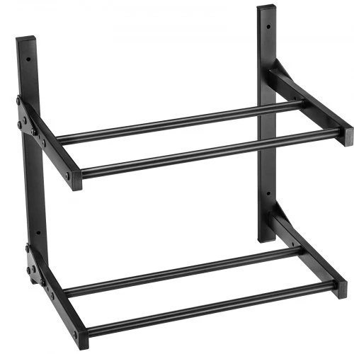 Koduva Sieninis 3D spausdintuvo gijų laikymo stelažas VEVOR HS-DY1, 2 aukštų, juodas, 45 x 29 x 43 cm
