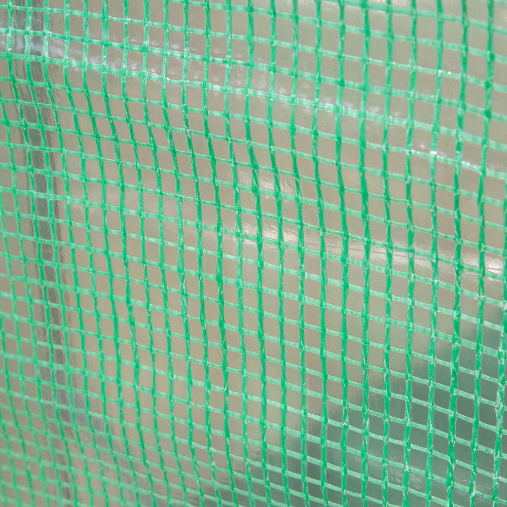 Aosom Šiltnamis su langais ir durimis, žalias, 300 x 100 x 200 cm