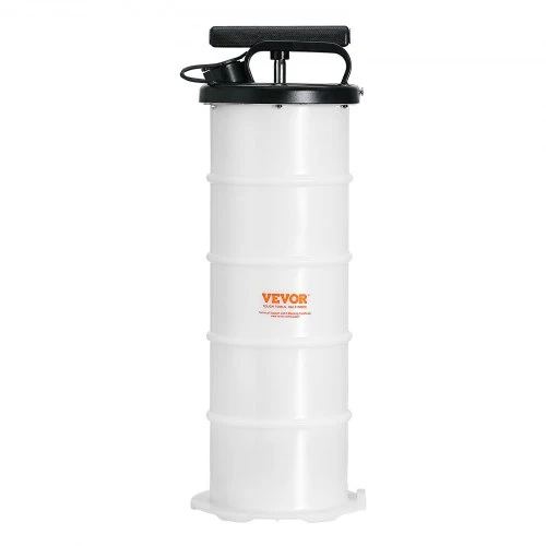 VEVOR Skysčių ištraukiklis YS-087, 6,5 l, baltas / juodas, PP, Ø20 x 55 cm