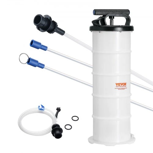 VEVOR Skysčių ištraukiklis YS-087, 6,5 l, baltas / juodas, PP, Ø20 x 55 cm