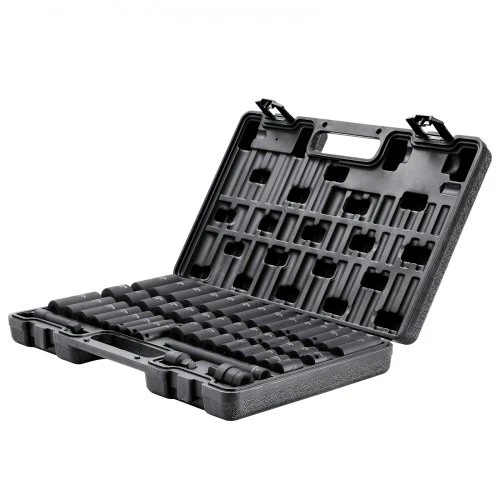 VEVOR Smūginių galvučių rinkinys, 3/8, 48 vnt., Cr-V plienas, 8-22 mm