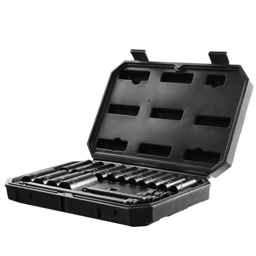 VEVOR Smūginių galvučių rinkinys XL3066, 18 dalių, 8-22 mm, CR-V legiruotas plienas